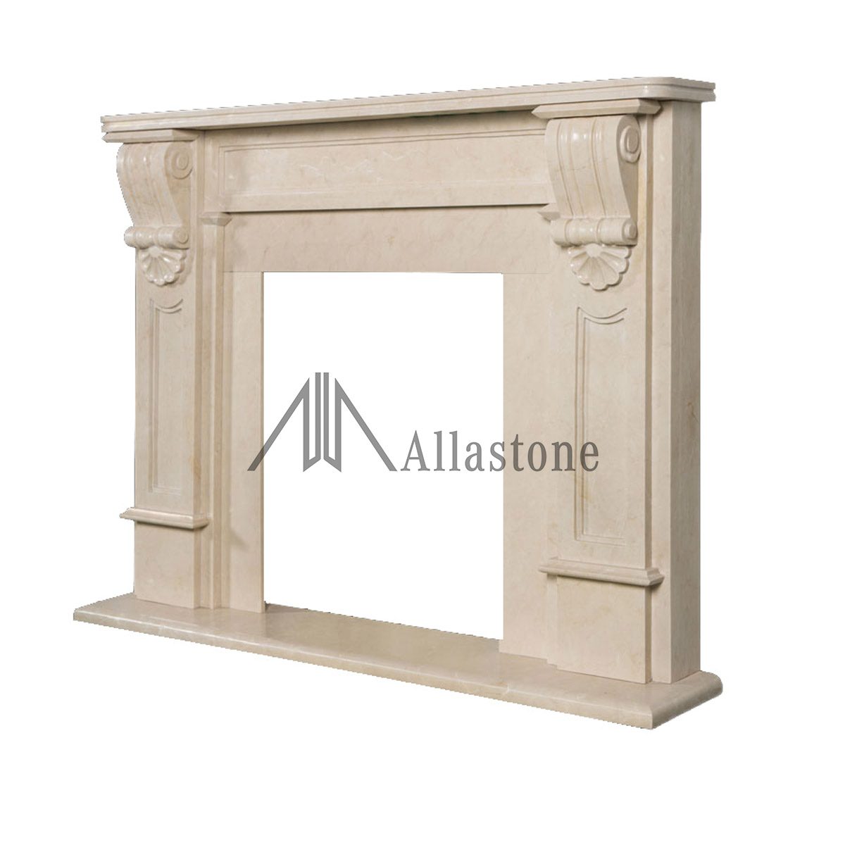 stone fireplace | model asf107