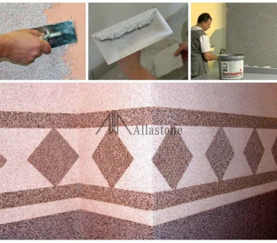 marble chips for wall cladding